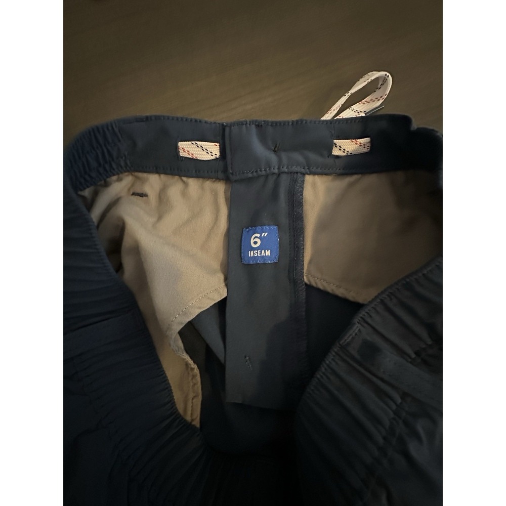 Chubbies Shorts Men Large Blue Stretch Chino 6 Inch Inseam Drawstring Elastic - Picture 5 of 5